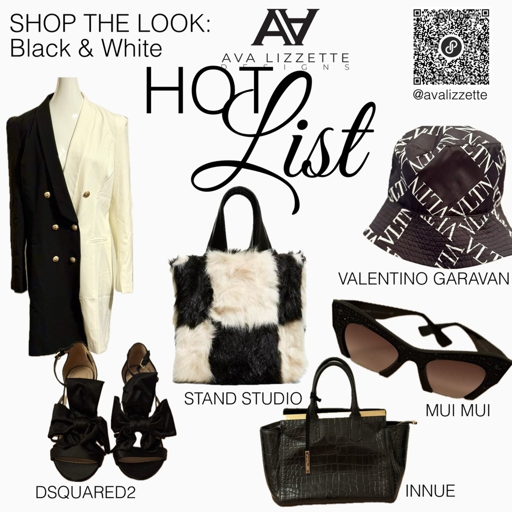 🌸SHOP THE LOOK: Black and White 🌸🖤🤍